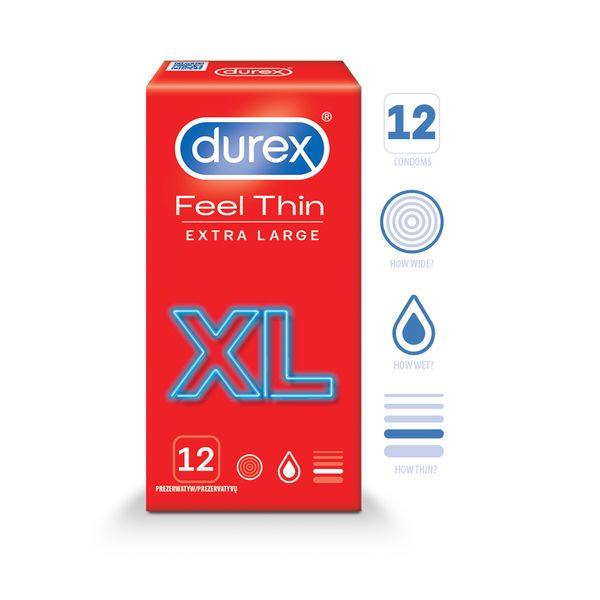 DUREX Feel Thin XL N12