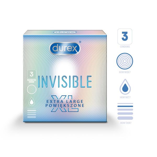 Durex Invisible Extra Large