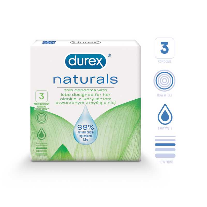 DUREX Naturals N3