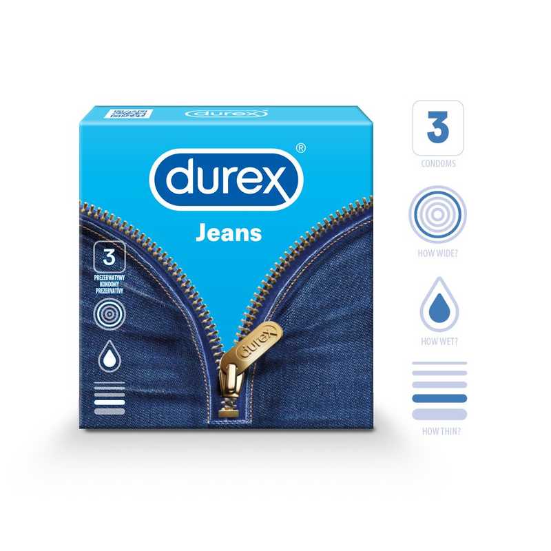 Durex Jeans 3 pak
